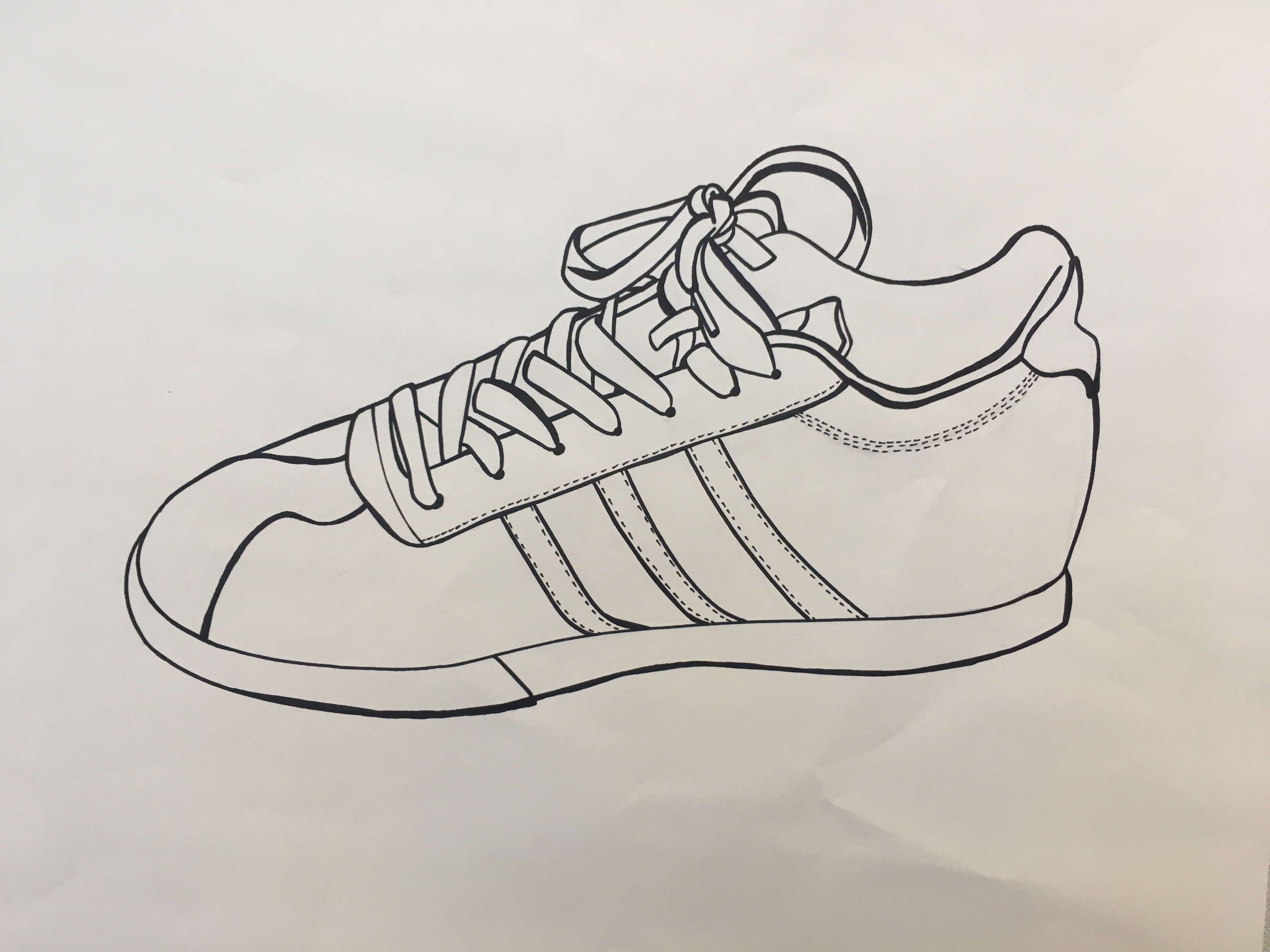 shoe inking